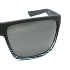 Maui Jim Alenuihaha Polarized Sunglasses - Grey Black Stripe Frame/Neutral Grey