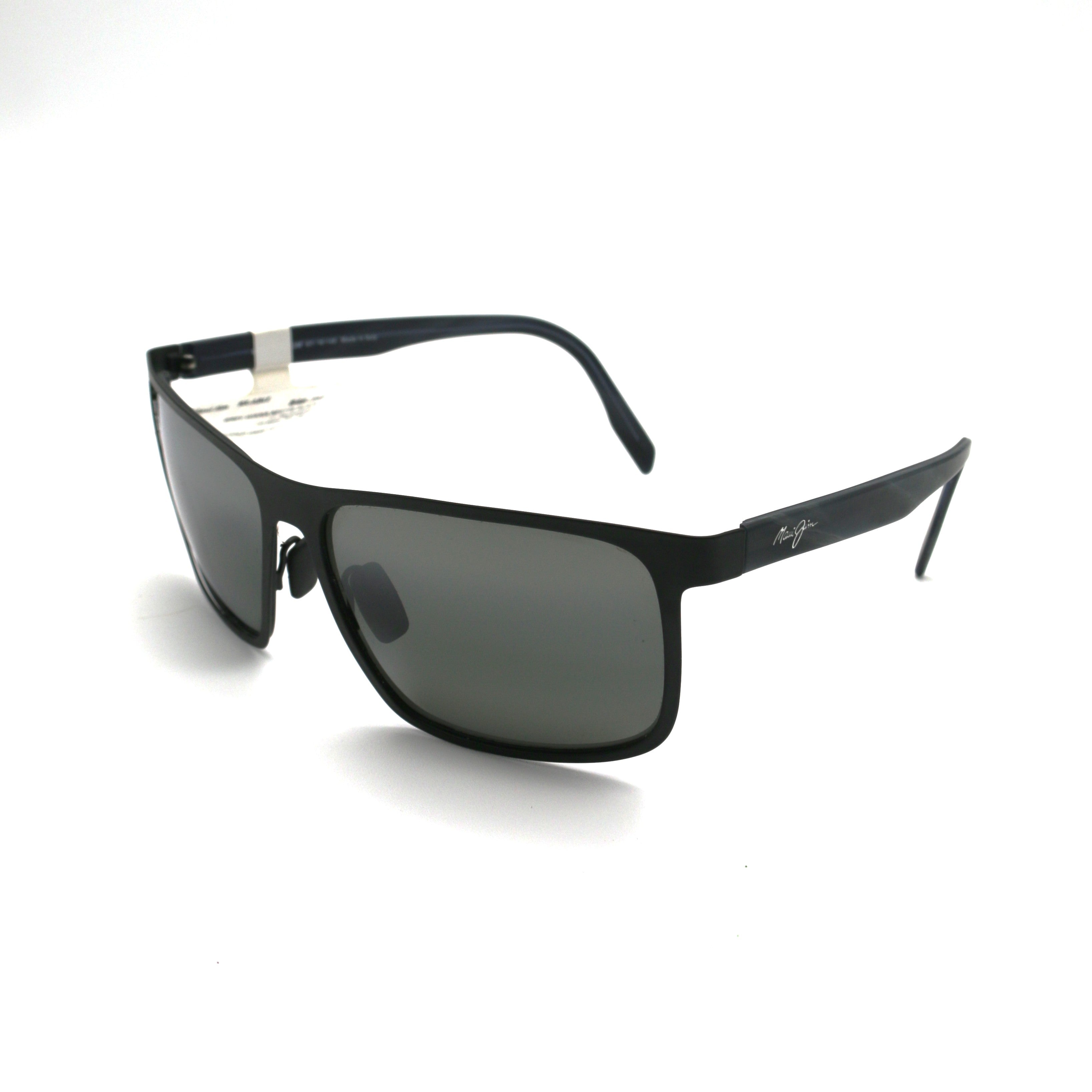 Maui Jim Sunglasses Wana - Matte Black Frame w\ Natural Gray Lens