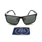 Maui Jim Sunglasses Wana - Matte Black Frame w\ Natural Gray Lens