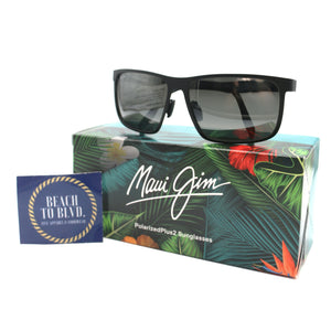 Maui Jim Sunglasses Wana - Matte Black Frame w\ Natural Gray Lens