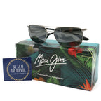 Maui Jim Pu'u Kukui Polarized Sunglasses - Silver/Neutral Grey