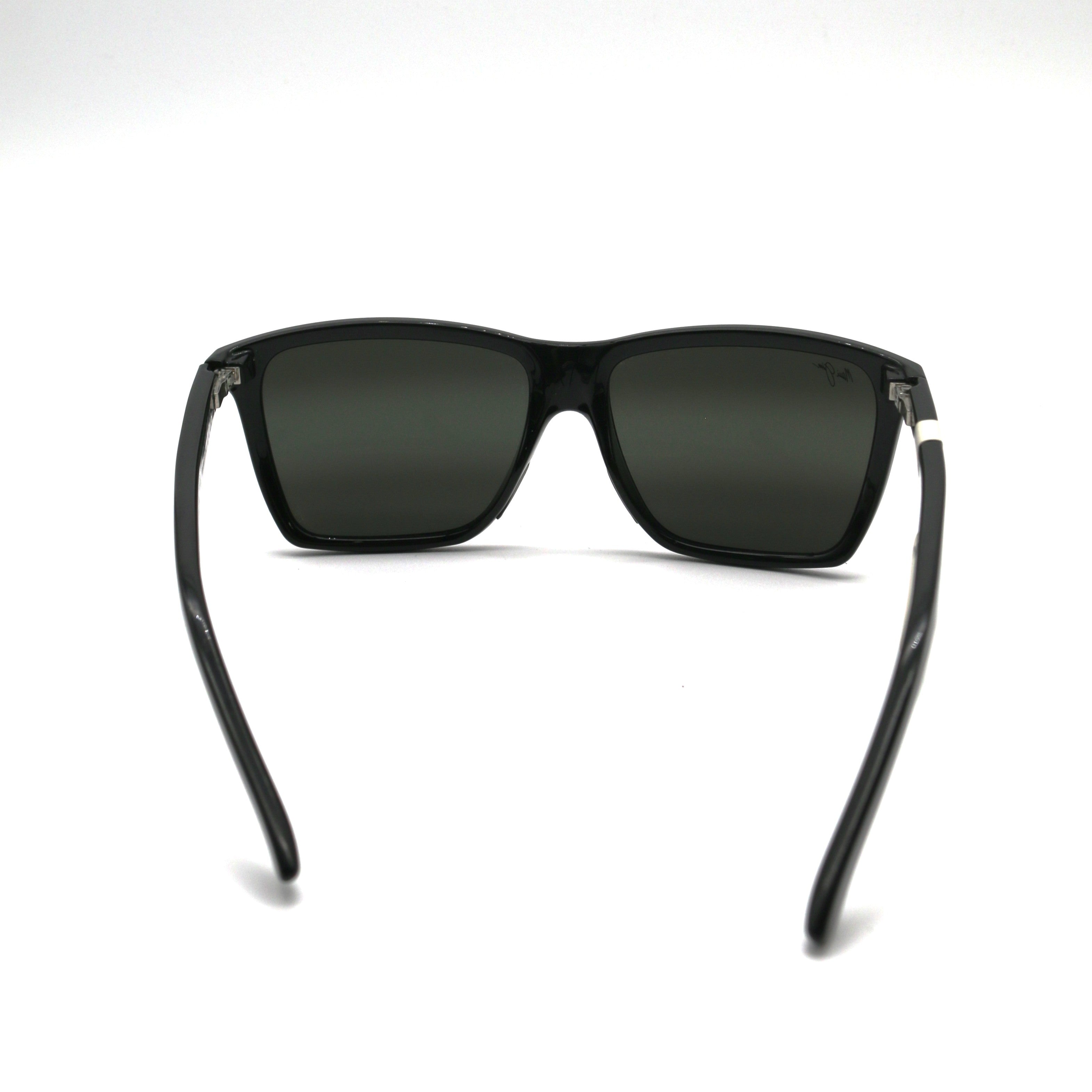Maui Jim Sunglasses Cruzem - Black Gloss Frame - Gray Lens