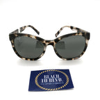 Maui Jim Alulu Polarized Sunglasses - White Tokyo Tortoise/Neutral Grey
