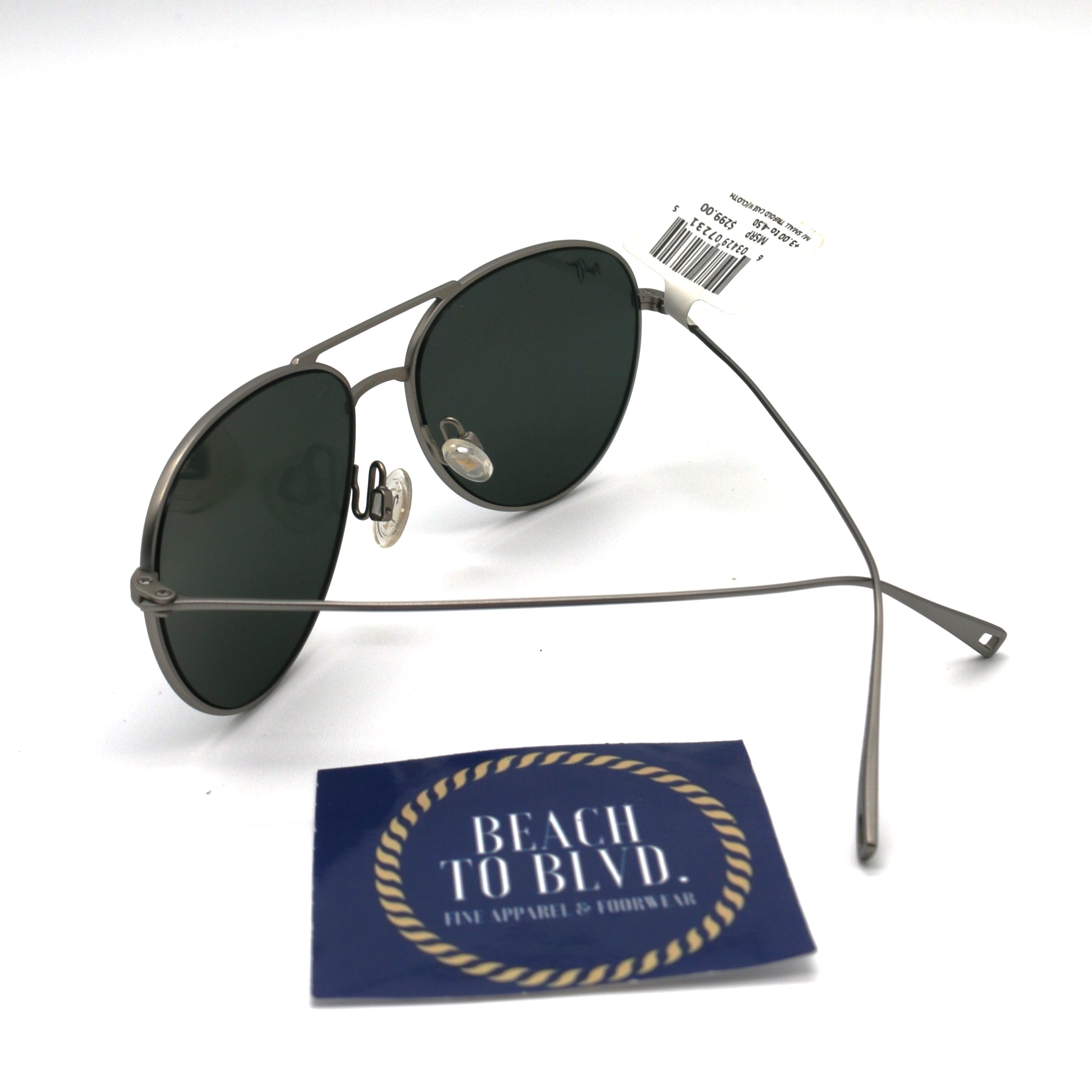 Maui Jim Walaka Polarized Sunglasses - Matte Titanium/Neutral Grey