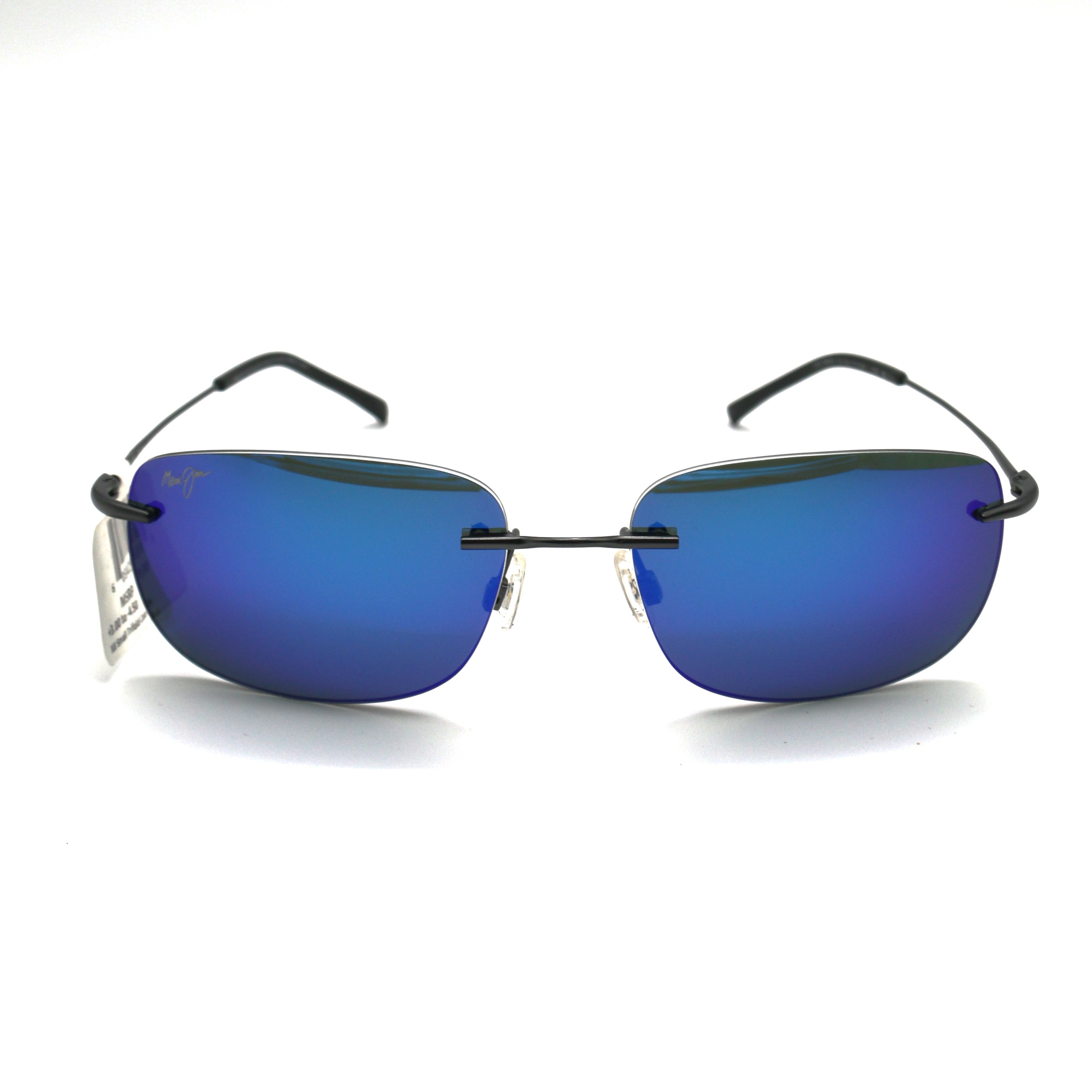 Maui Jim Sunglasses Ohai - Gunmetal Frame Frame - Blue Lens - BeachToBlvd
