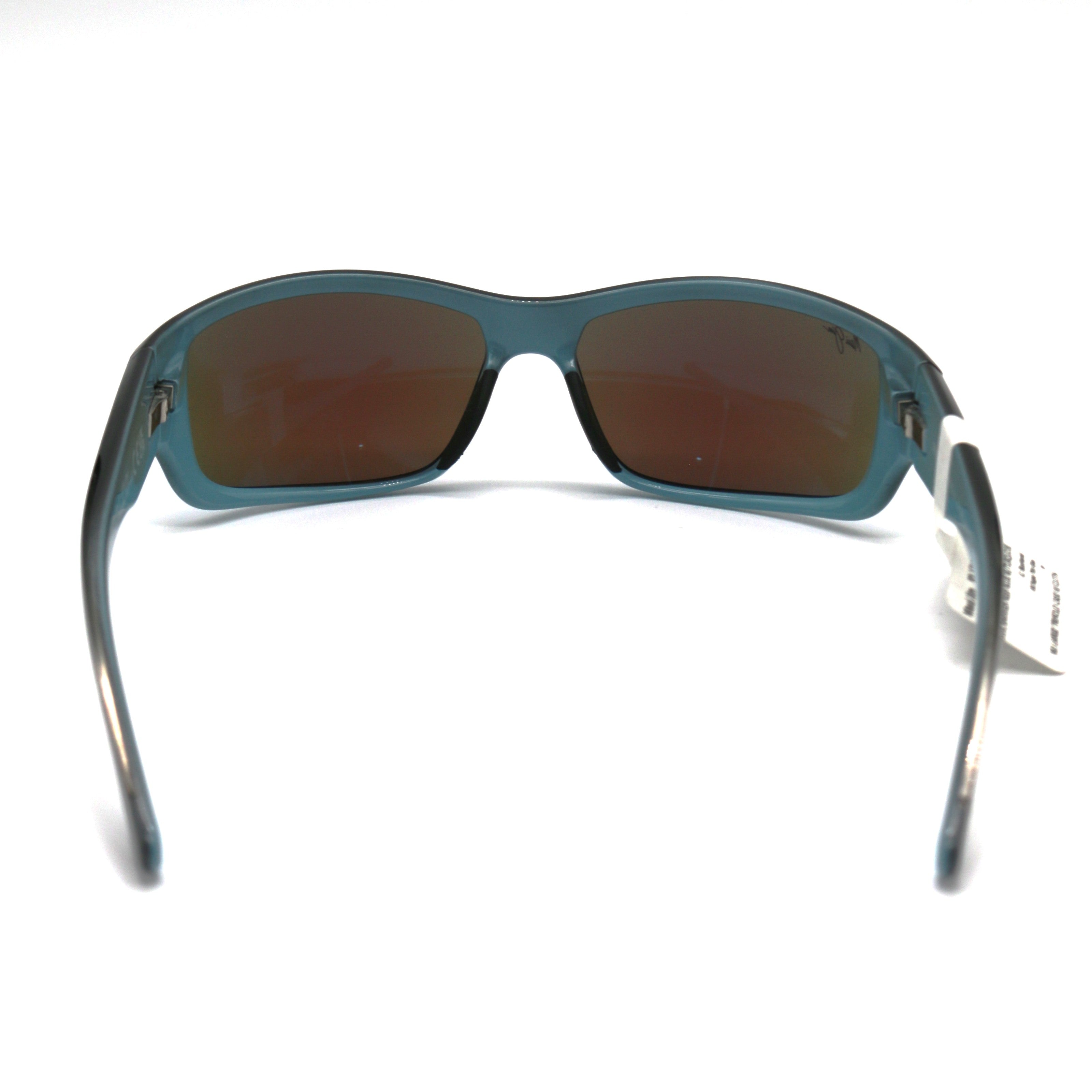 Maui Jim Barrier Reef Polarized Sunglasses - Black with Turquiose/Blue Hawaii