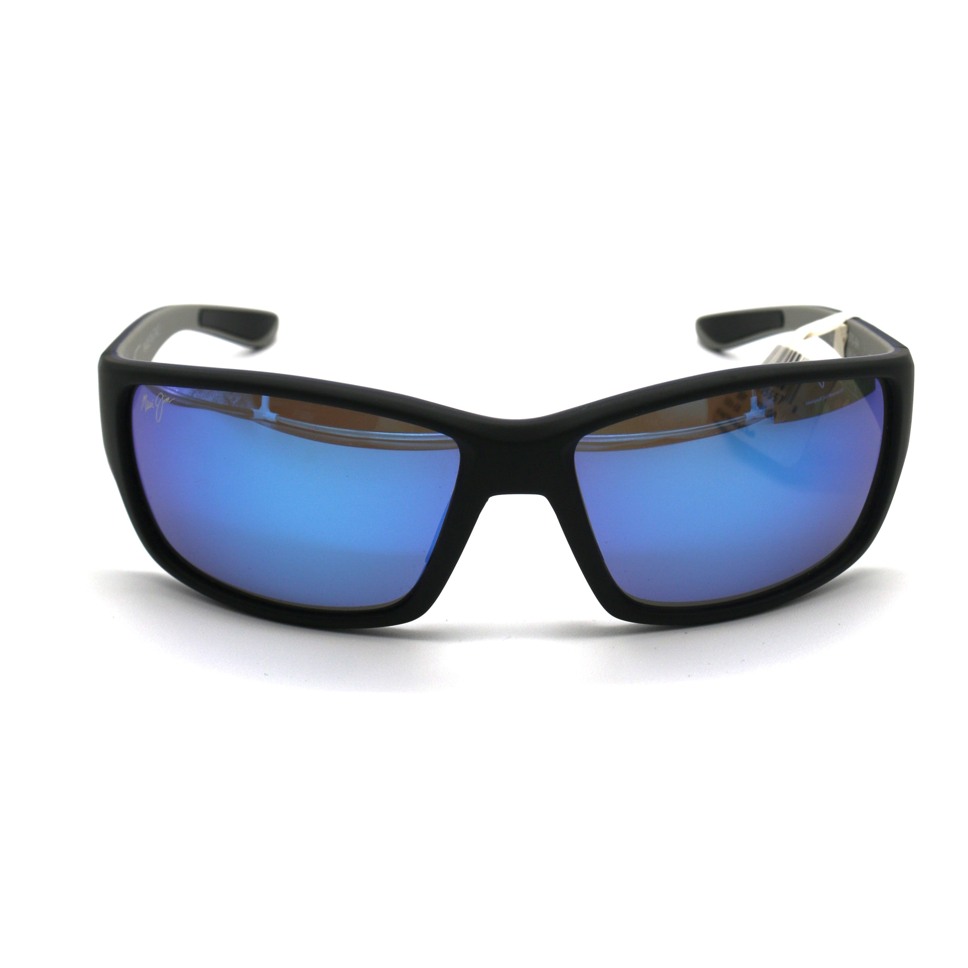 Maui Jim Local Kine Polarized Sunglasses - Soft Black / Blue Hawaii