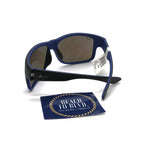 Maui Jim Southern Cross Polarized Sunglasses - Matte Black/Blue Hawaii