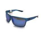 Maui Jim Alenuihaha Polarized Sunglasses - Blue Black Stripe/Blue Hawaii