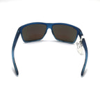 Maui Jim Alenuihaha Polarized Sunglasses - Blue Black Stripe/Blue Hawaii