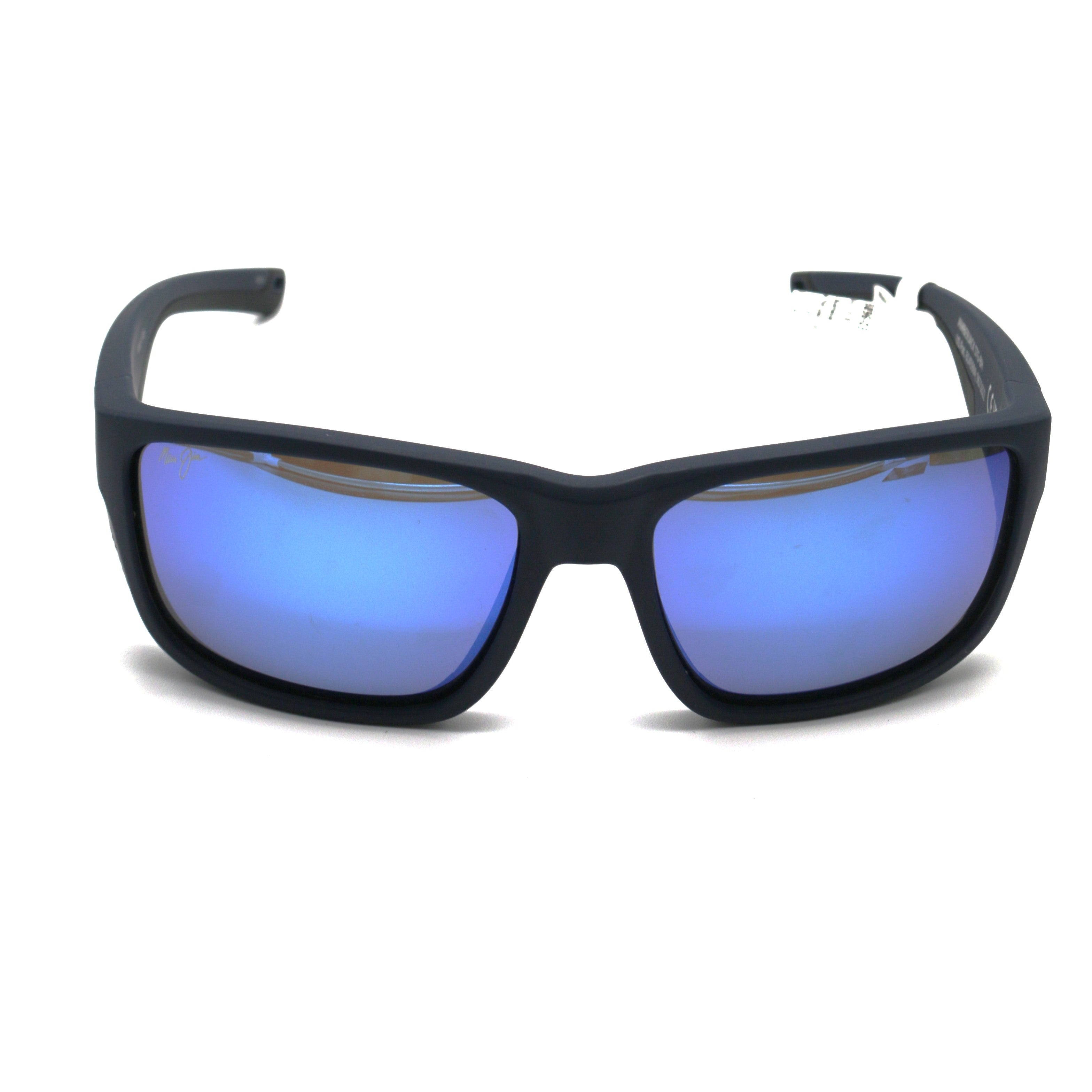 Maui Jim AmberJack Sunglasses - Dark Navy / Blue Hawaii