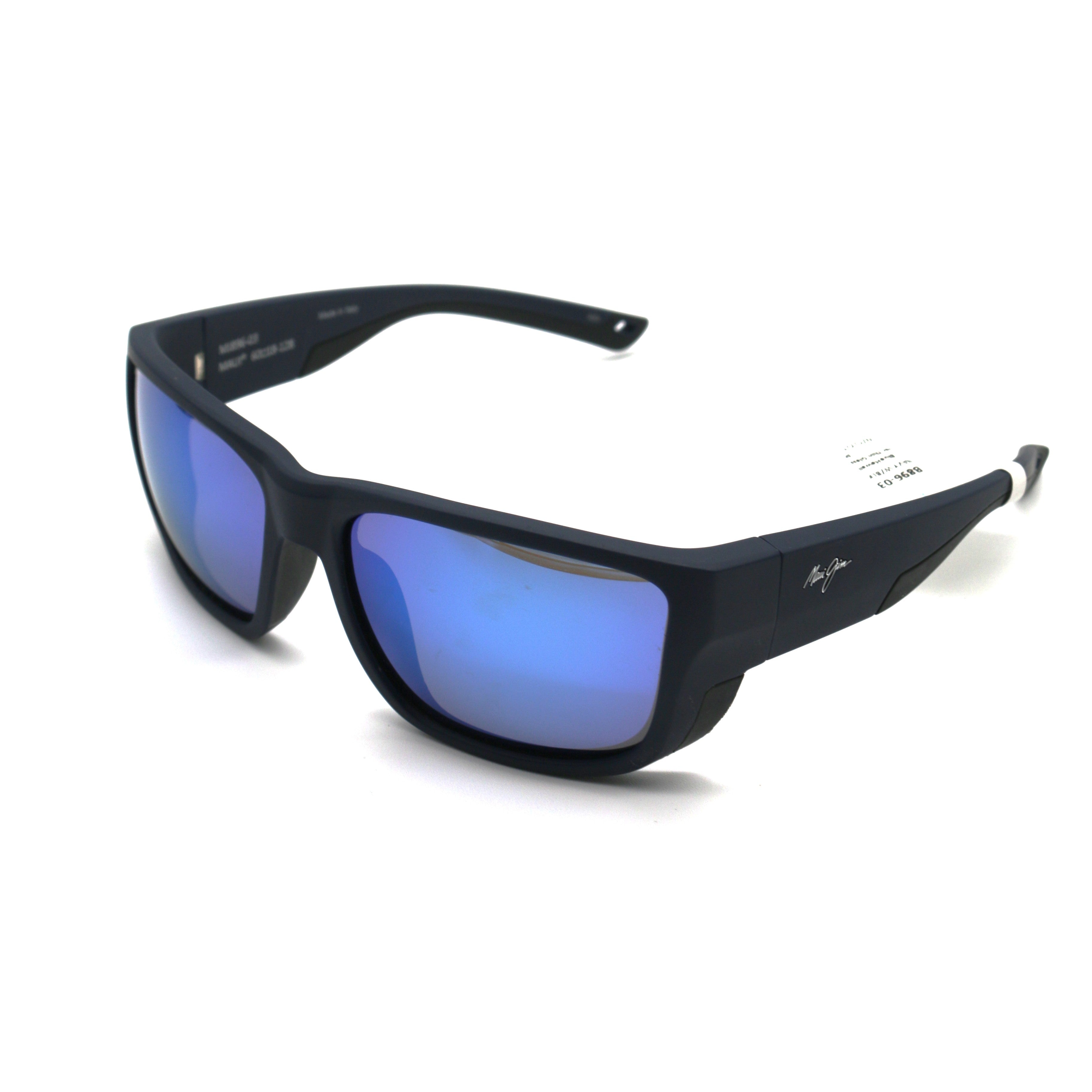 Maui Jim AmberJack Sunglasses - Dark Navy / Blue Hawaii