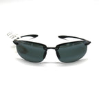 Maui Jim Sunglasses Hookipa - Black Frame - Gray Lens - BeachToBlvd