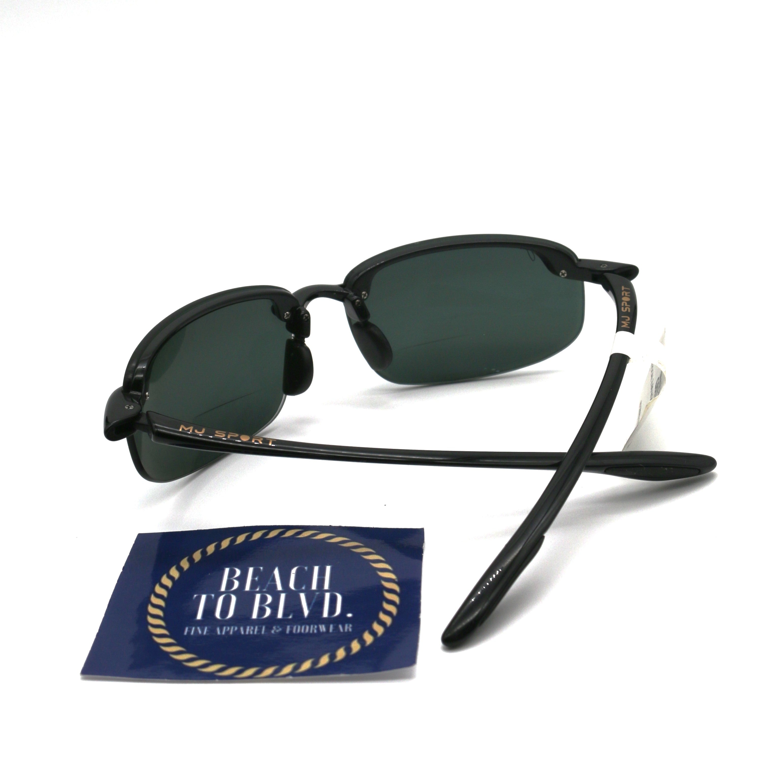 Maui Jim Ho'okipa 2.0 Readers Polarized Sunglasses - Glossy Black/Neutral Grey
