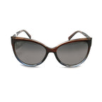 Maui Jim 'Olu 'Olu Polarized Sunglasses -Trans Dark Chocolate with Blue/Neutral Grey