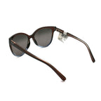 Maui Jim 'Olu 'Olu Polarized Sunglasses -Trans Dark Chocolate with Blue/Neutral Grey