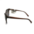 Maui Jim 'Olu 'Olu Polarized Sunglasses -Trans Dark Chocolate with Blue/Neutral Grey