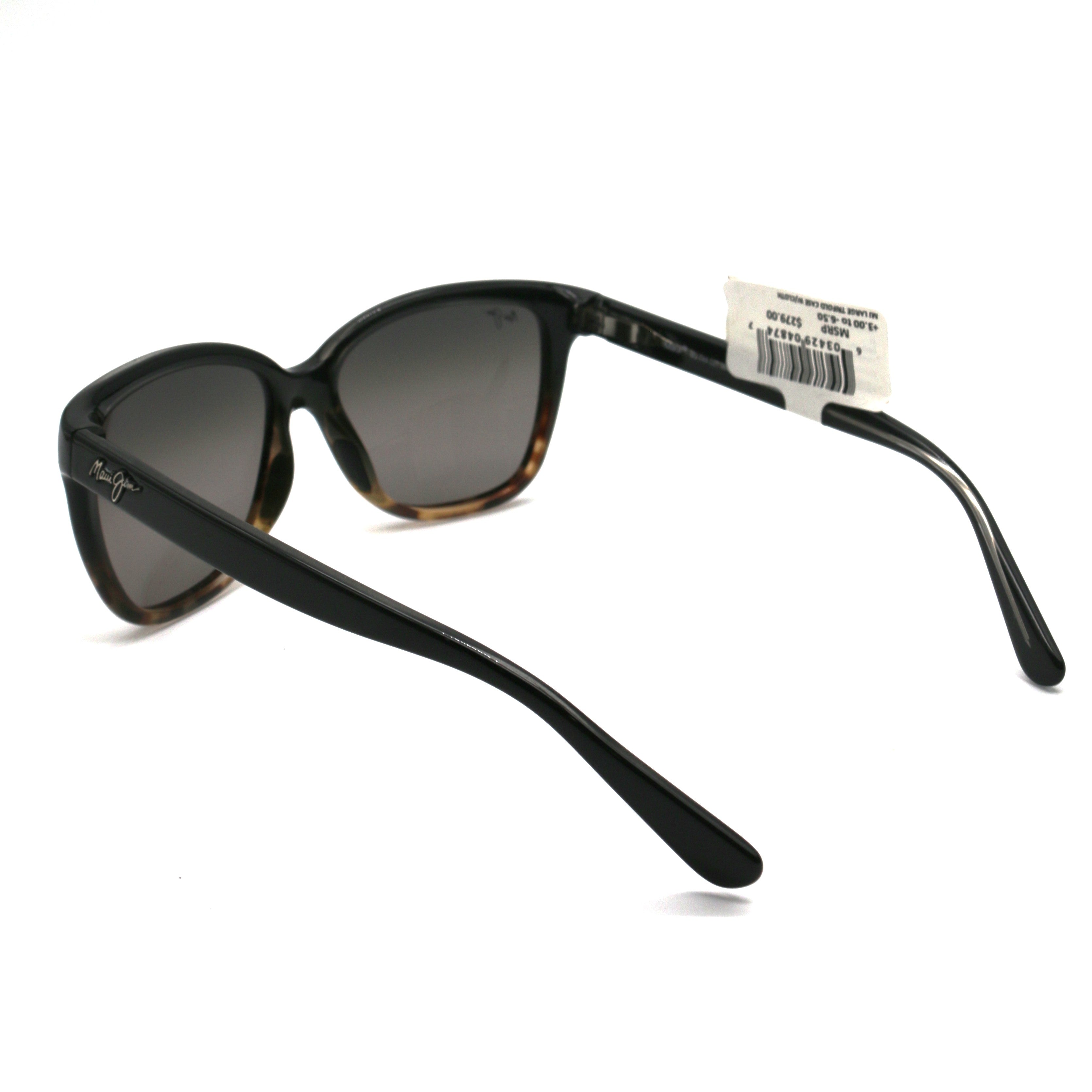 Maui Jim Starfish Polarized Sunglasses - Black with Tortoise/Neutral Grey