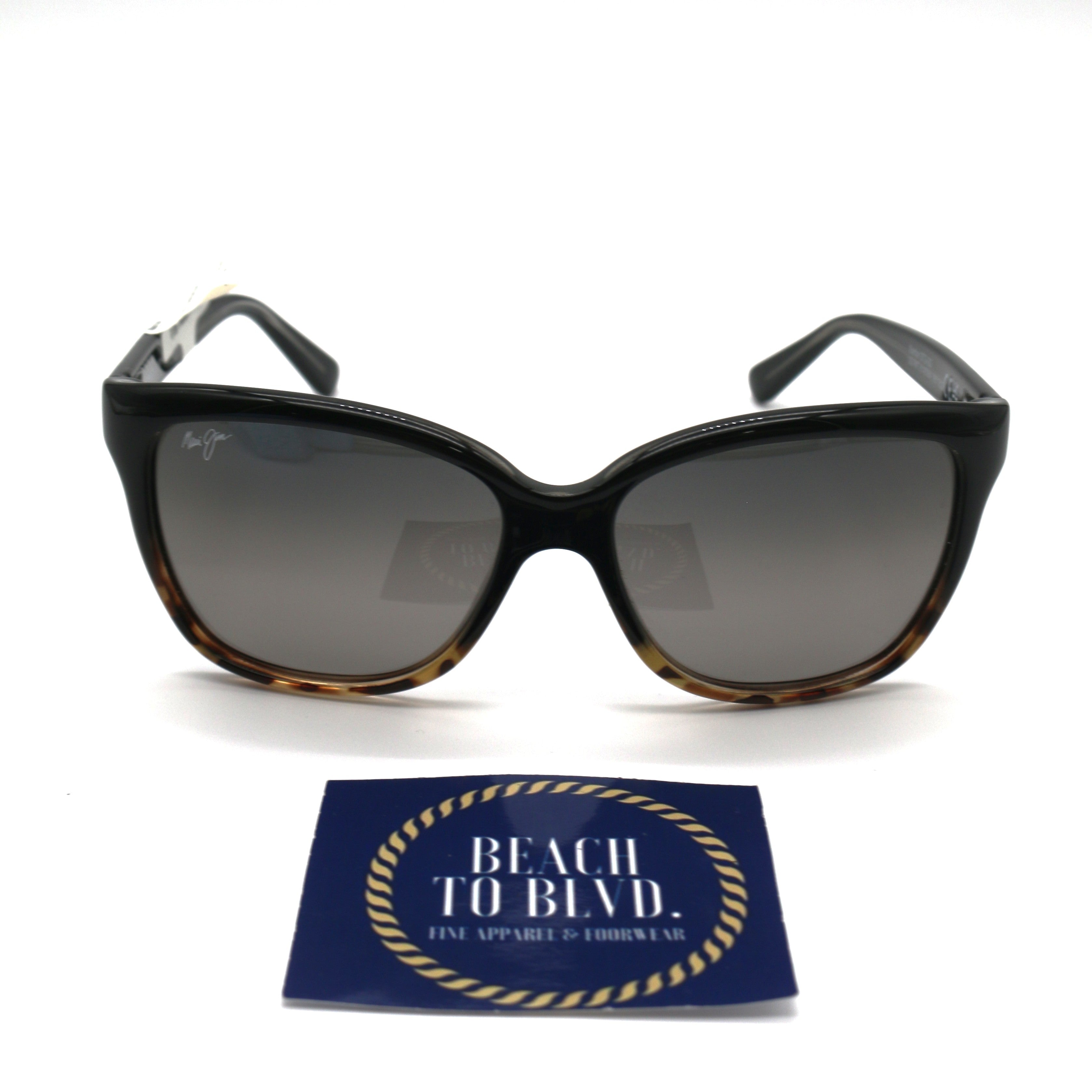 Maui Jim Starfish Polarized Sunglasses - Black with Tortoise/Neutral Grey