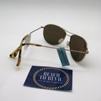 Maui Jim Sunglasses Baby Beach Readers - Gold Frame w\ HCL Bronze Lens - 2.5 Magnification