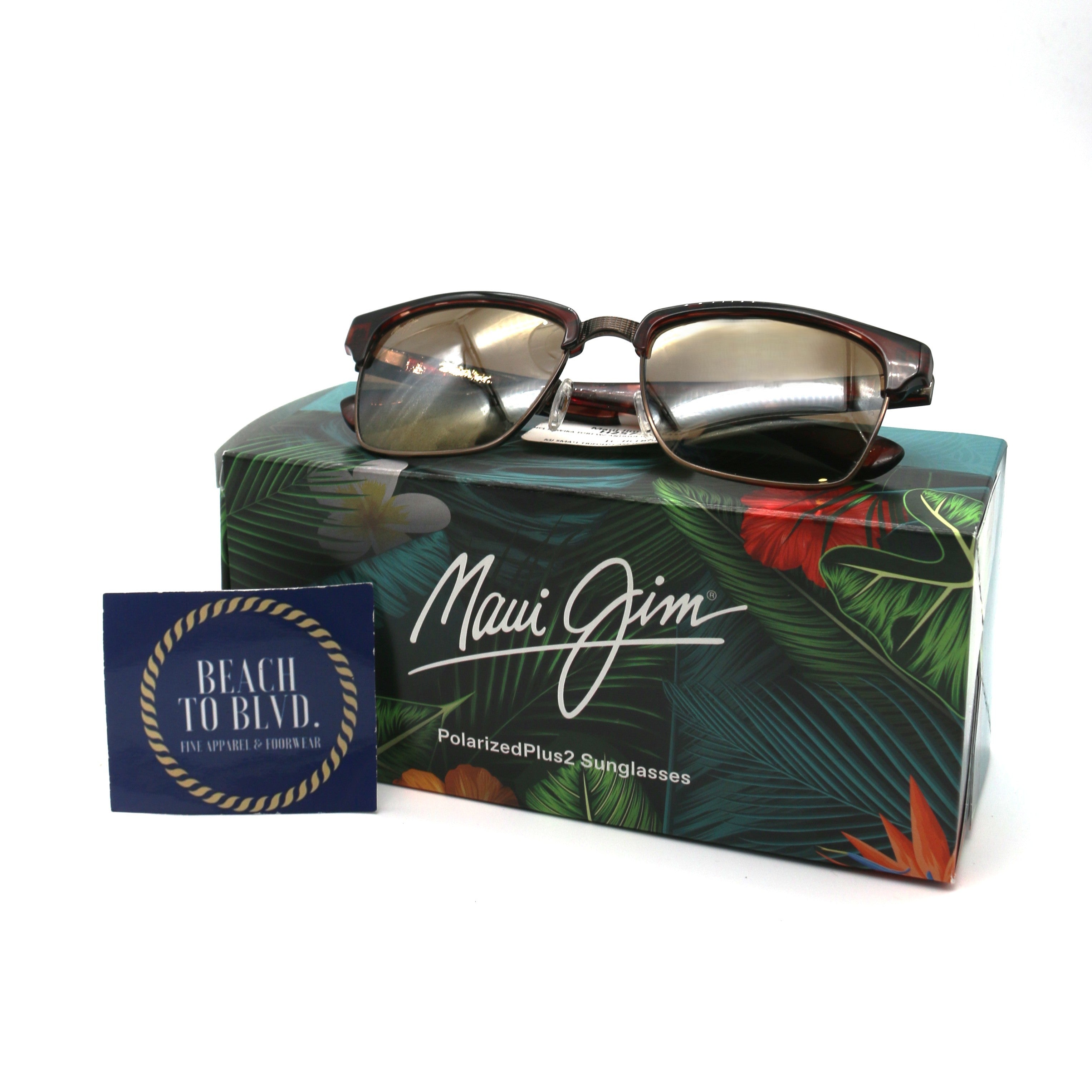 Maui Jim Kawika Polarized 2.5 Reader Sunglasses - Tortoise/HCL Bronze