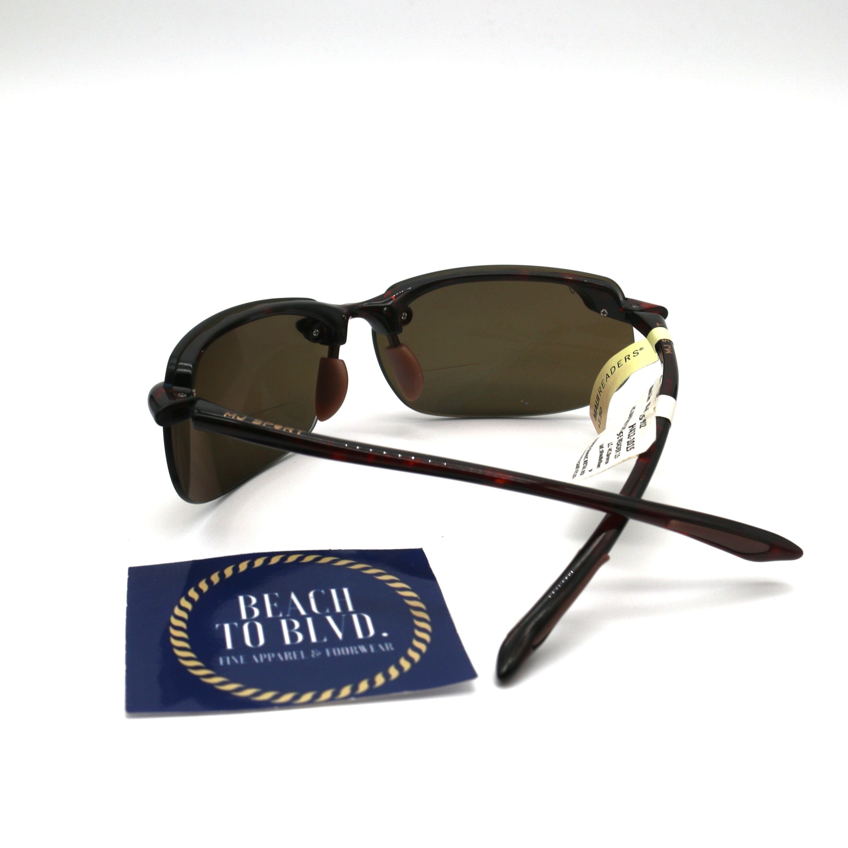 Maui Jim Banyans Polarized Sunglasses - Tortoise/HCL Bronze 1.5 Reader