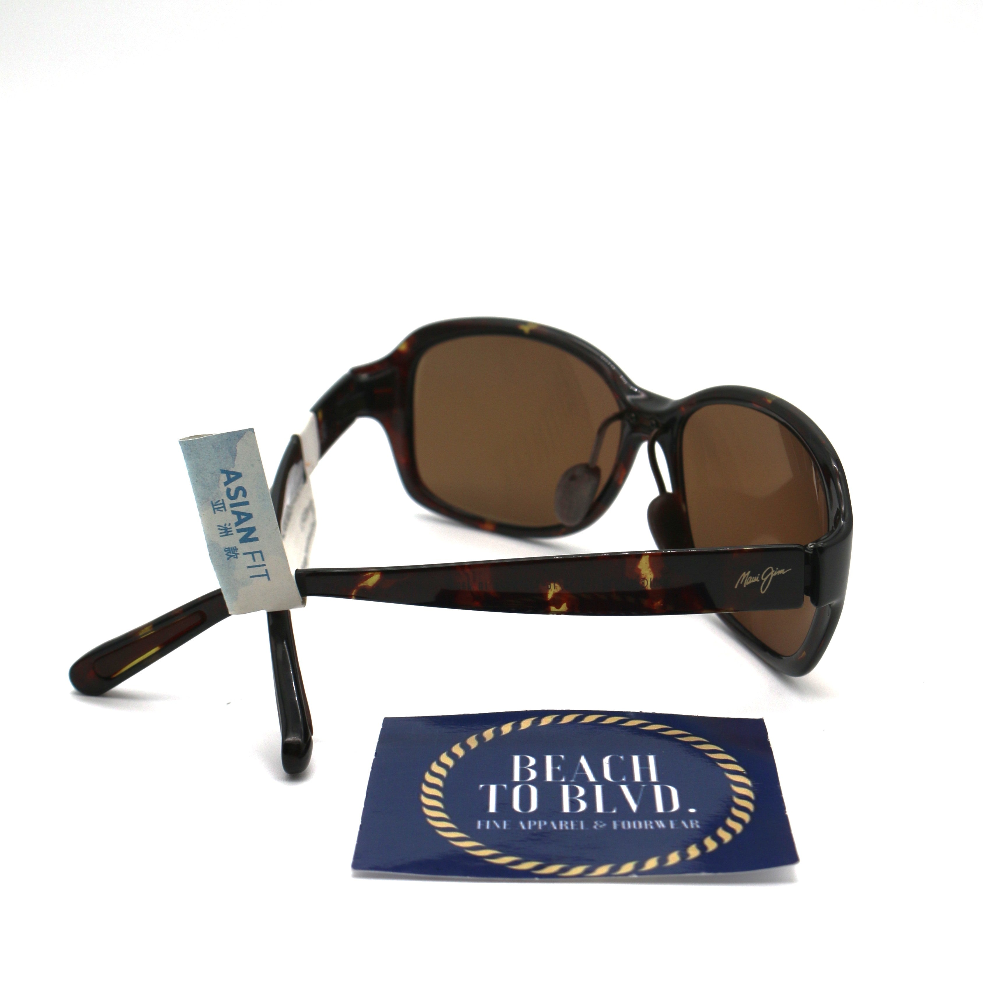 Maui Jim Koki Beach AF Polarized Sunglasses - Olive Tortoise/HCL Bronze Lens