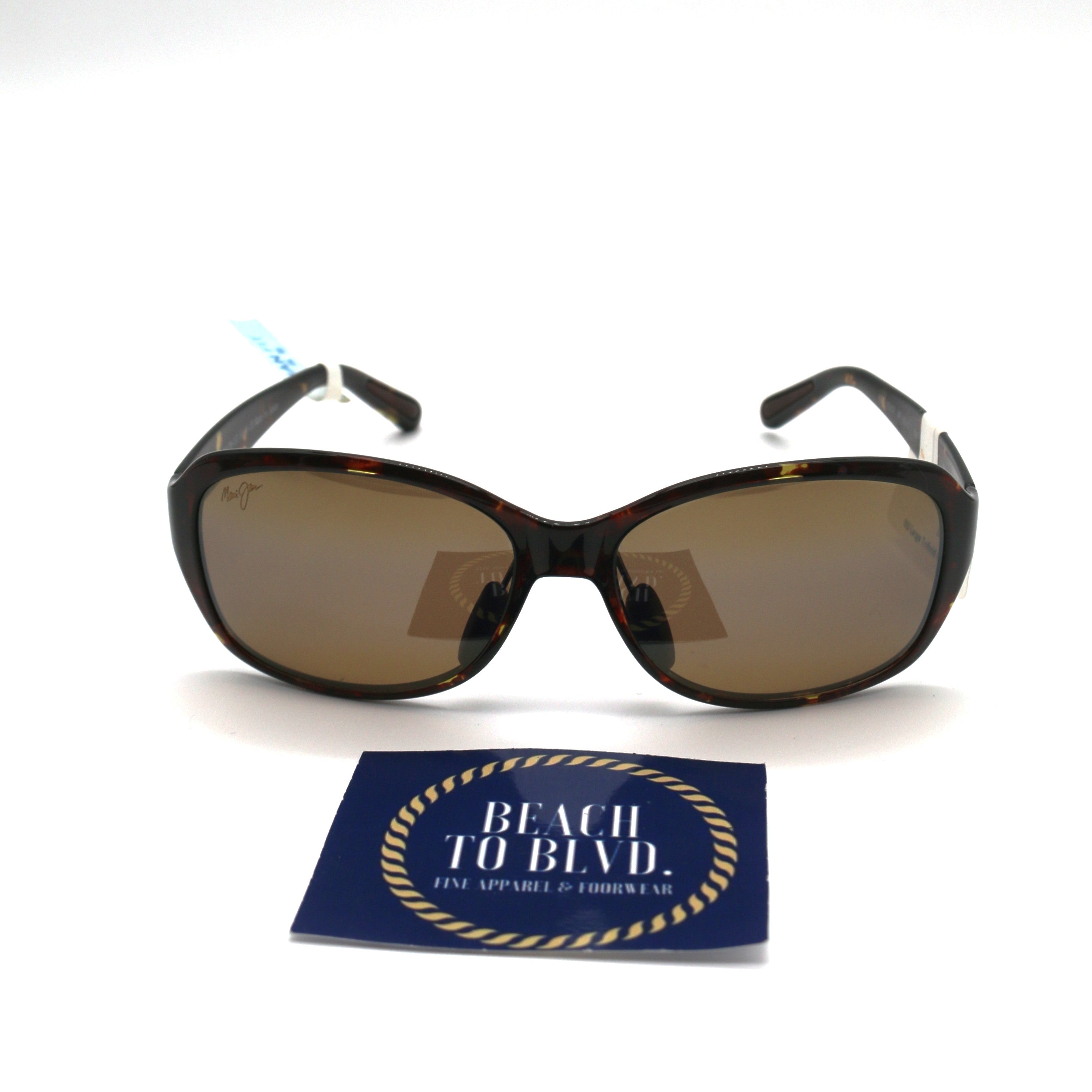 Maui Jim Koki Beach AF Polarized Sunglasses - Olive Tortoise/HCL Bronze Lens