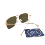 Maui Jim Polarized Sunglasses - Beaches H541-16A Satin Gold/ HCL Bronze