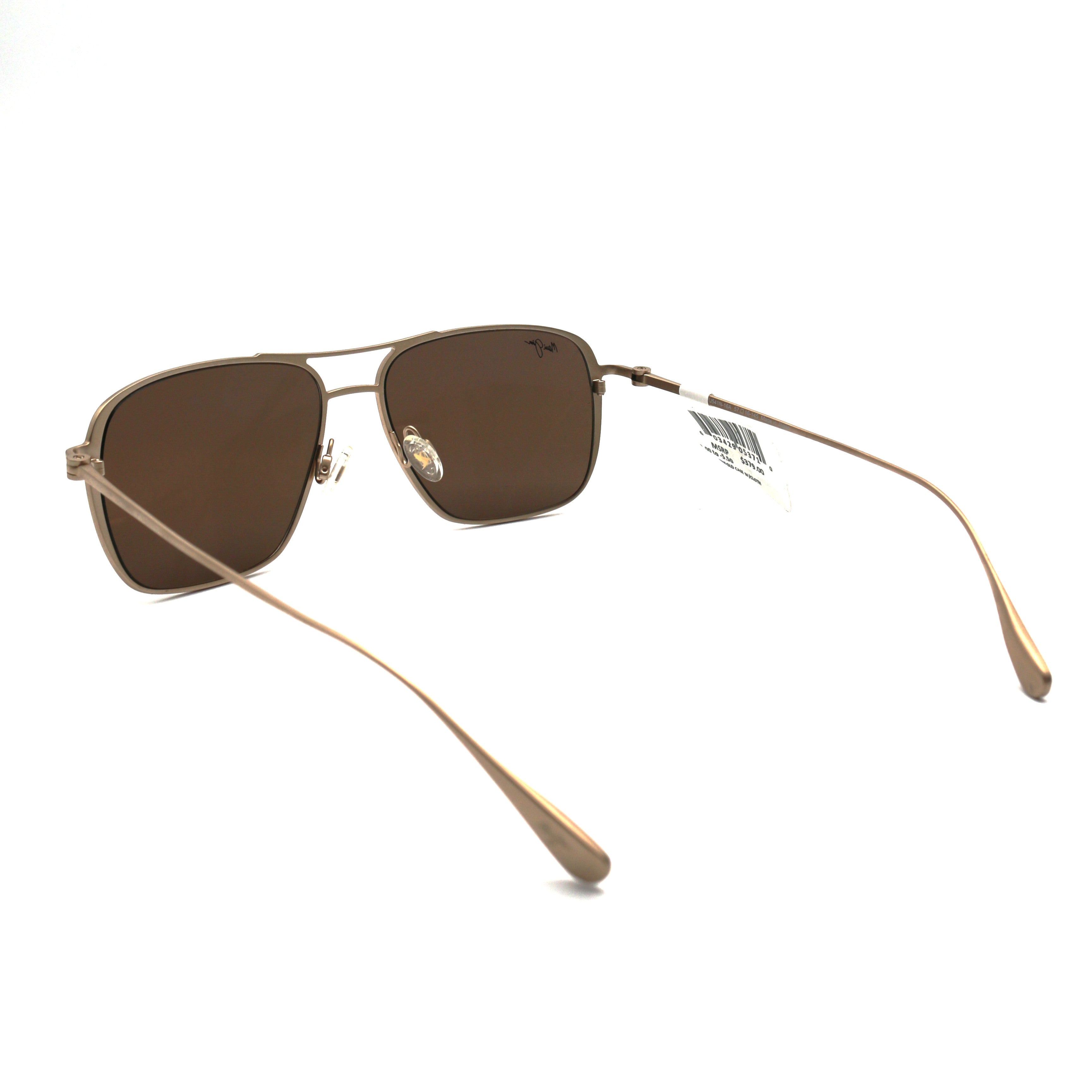 Maui Jim Polarized Sunglasses - Beaches H541-16A Satin Gold/ HCL Bronze