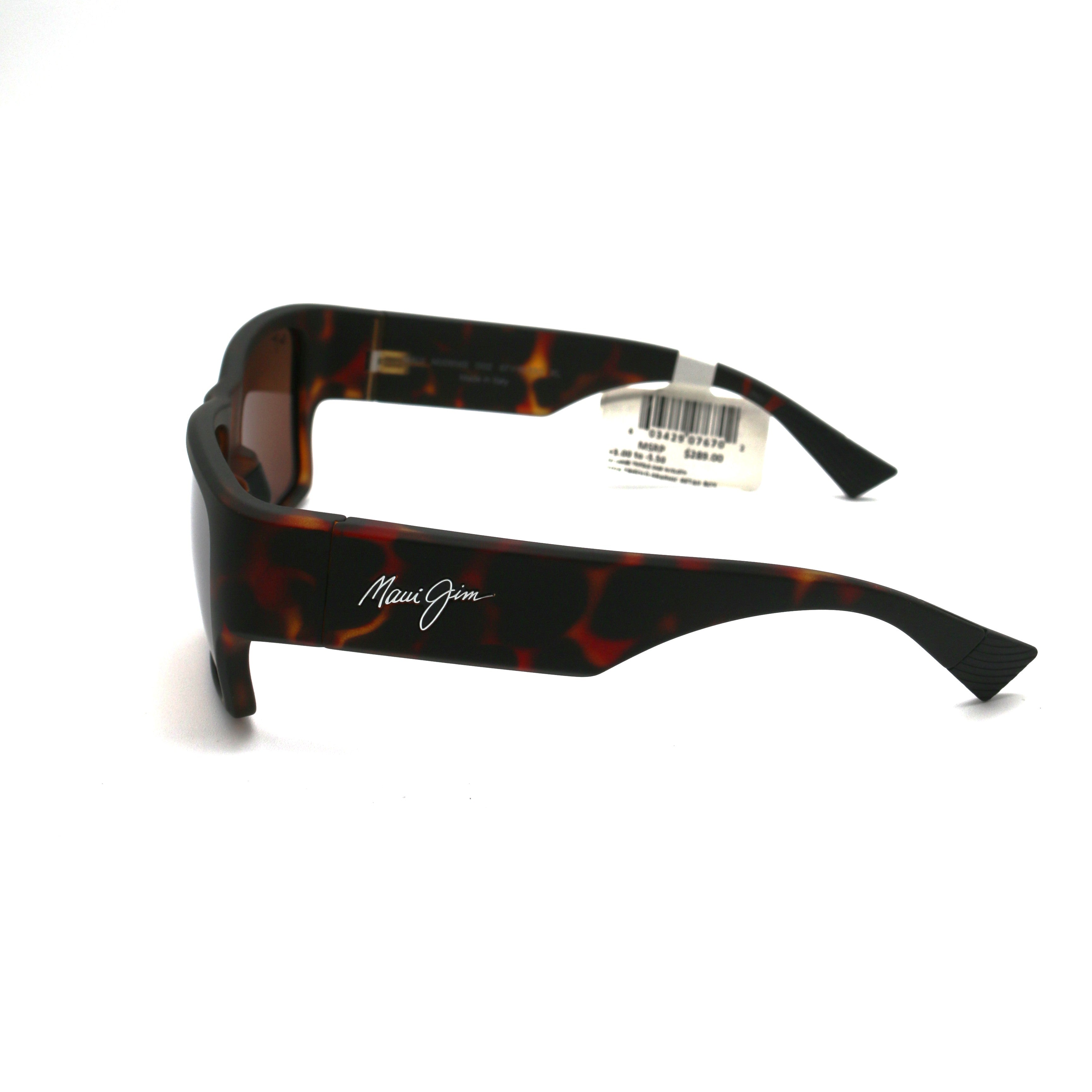 Maui Jim Ka'olu Polarized Sunglasses - Matte Dark Havana/HCL Bronze