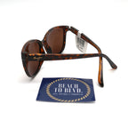 Maui Jim Honi Polarized Sunglasses - Shiny Dark Havana/HCL Bronze