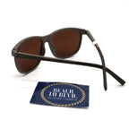 Maui Jim Lele Kawa Polarized Sunglasses - Brown Stripe/HCL Bronze