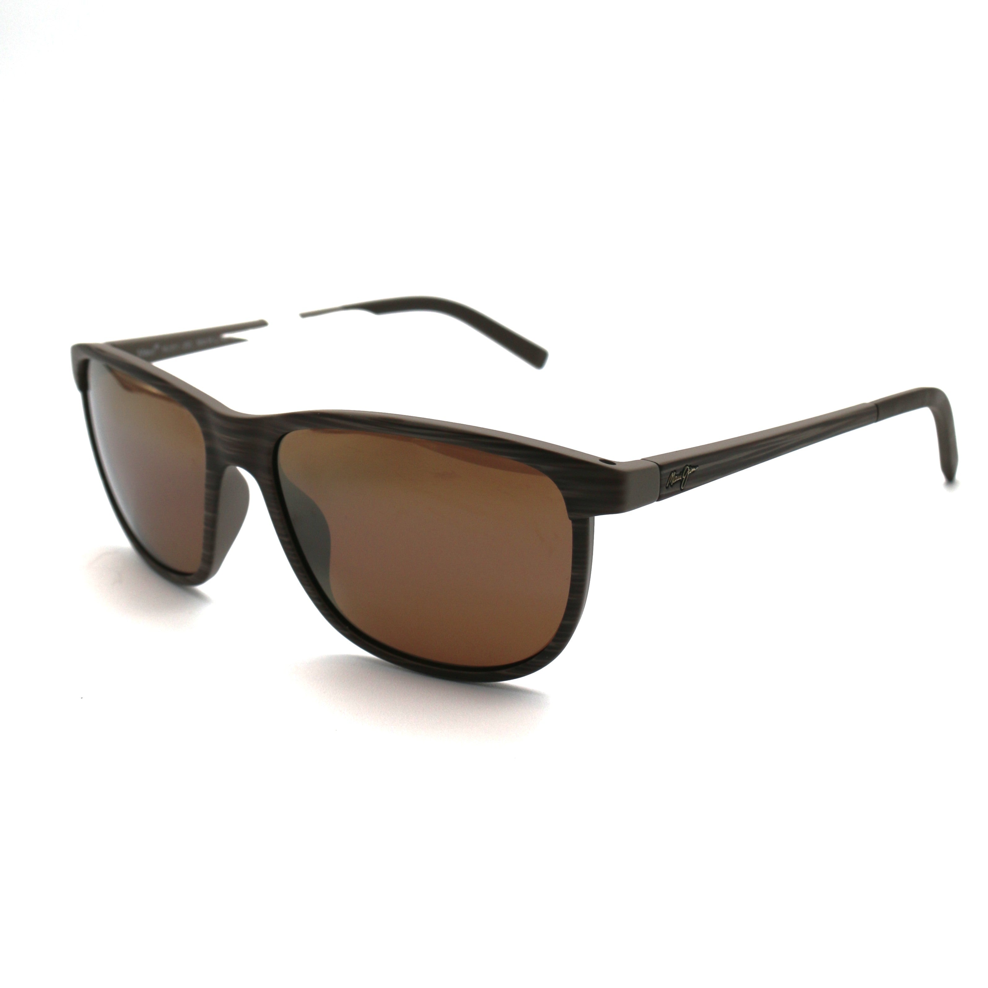 Maui Jim Lele Kawa Polarized Sunglasses - Brown Stripe/HCL Bronze