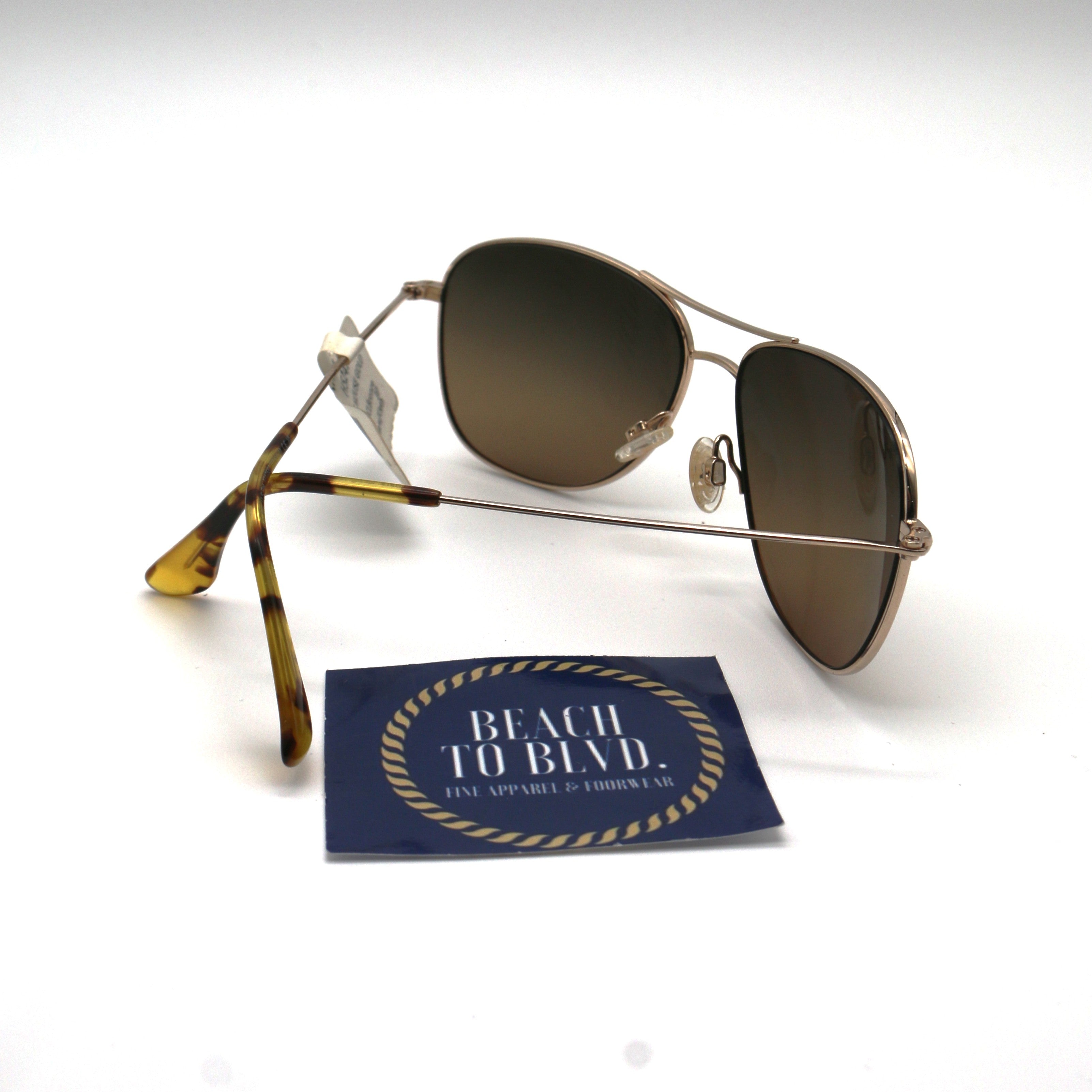 Maui Jim Cliff House Polarized Sunglasses - Gold/HCL Bronze