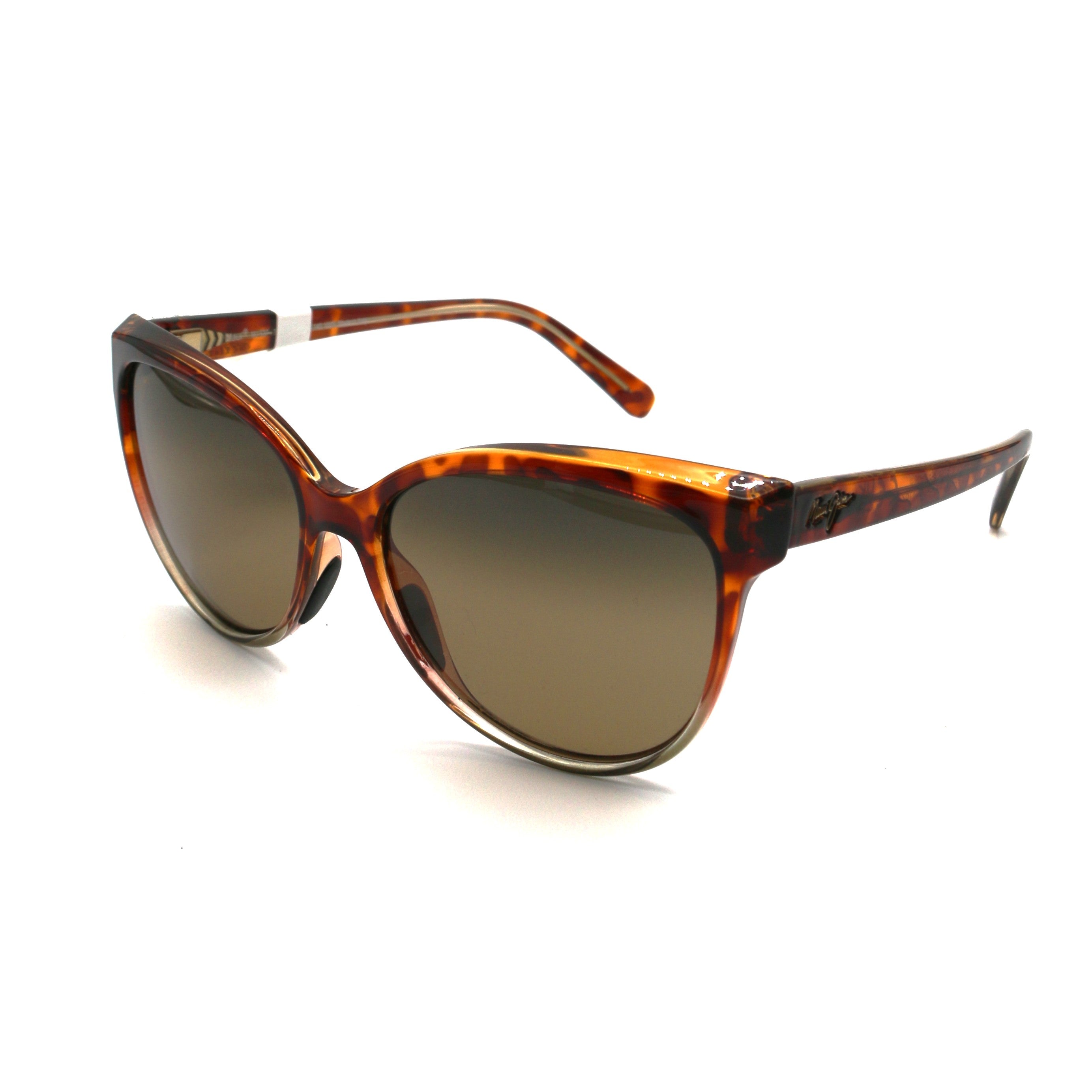 Maui Jim 'Olu 'Olu Polarized Sunglasses -Tortoise with Tan/HCL Bronze