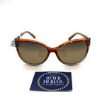 Maui Jim 'Olu 'Olu Polarized Sunglasses -Tortoise with Tan/HCL Bronze