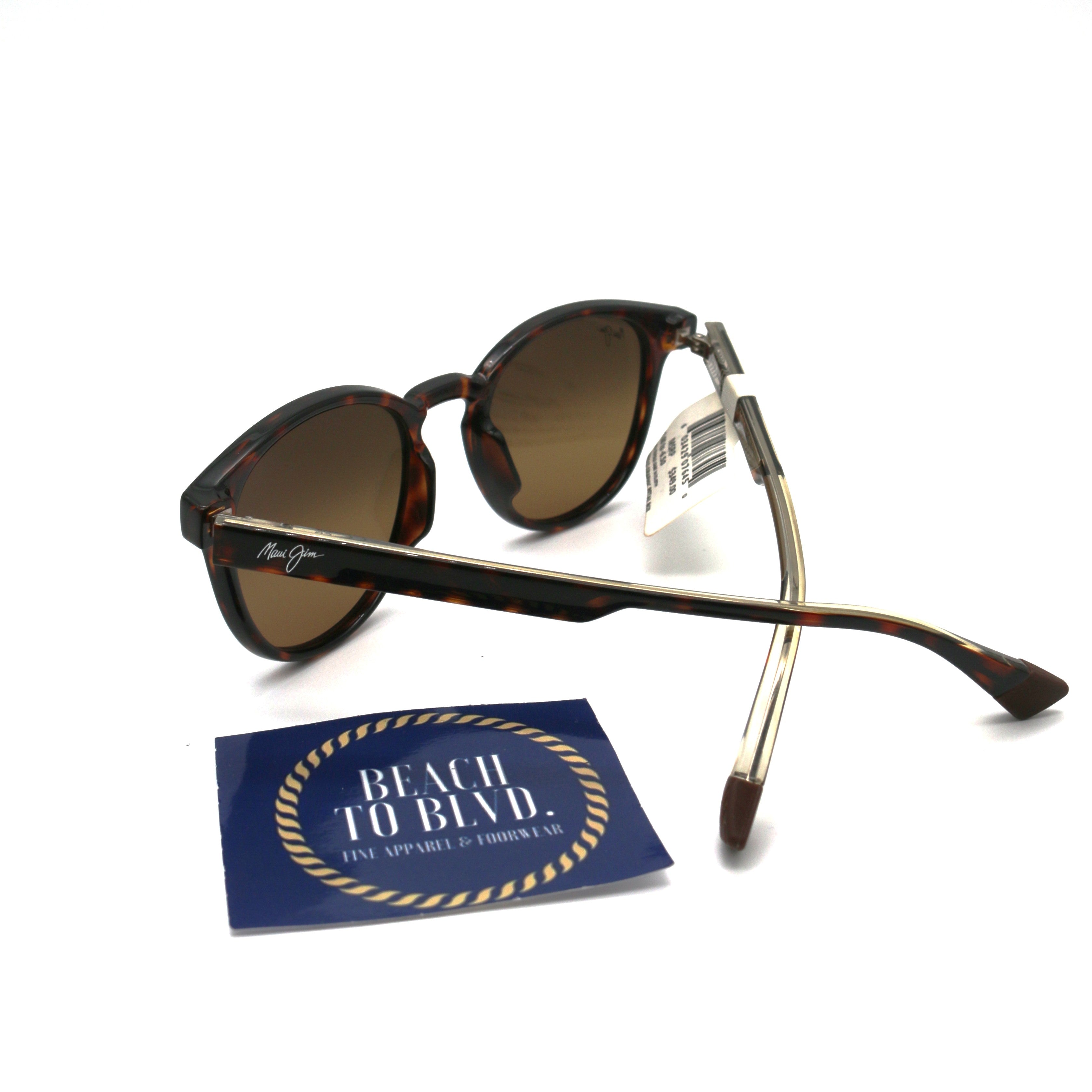 Maui Jim Hiehie Polarized Sunglasses -Dark Havana/Trans Yellow