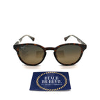 Maui Jim Hiehie Polarized Sunglasses -Dark Havana/Trans Yellow