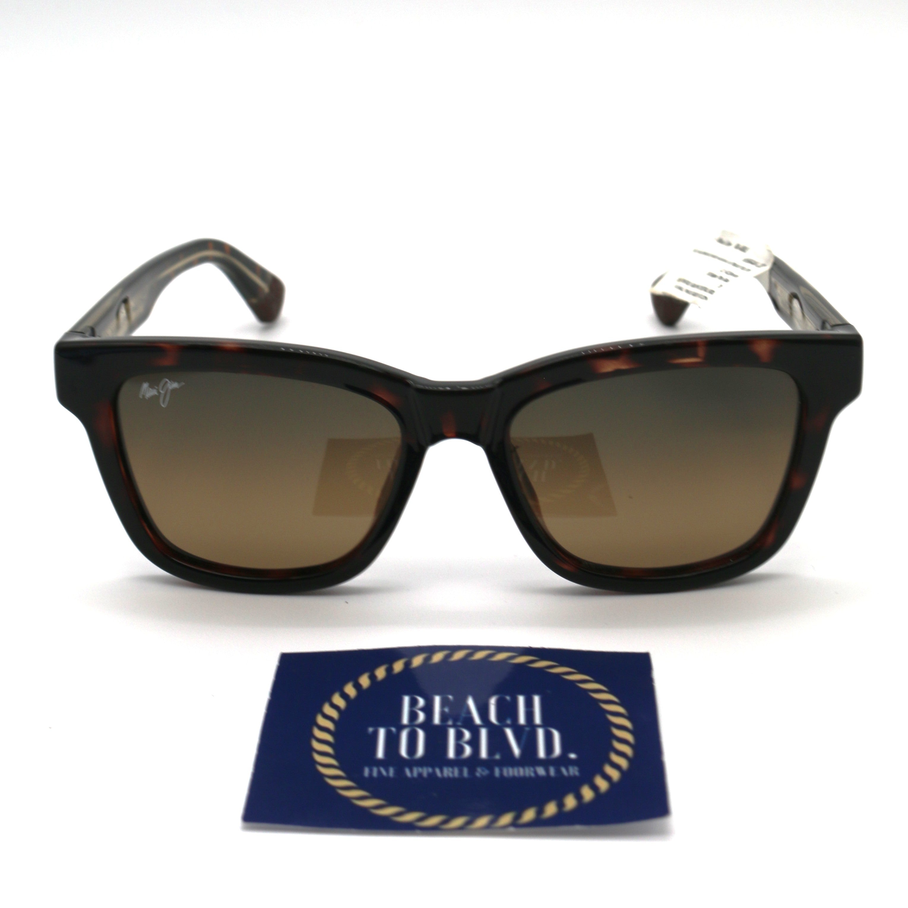 Maui Jim Hanohano Polarized Sunglasses - Shiny Dark Havana/HCL Bronze
