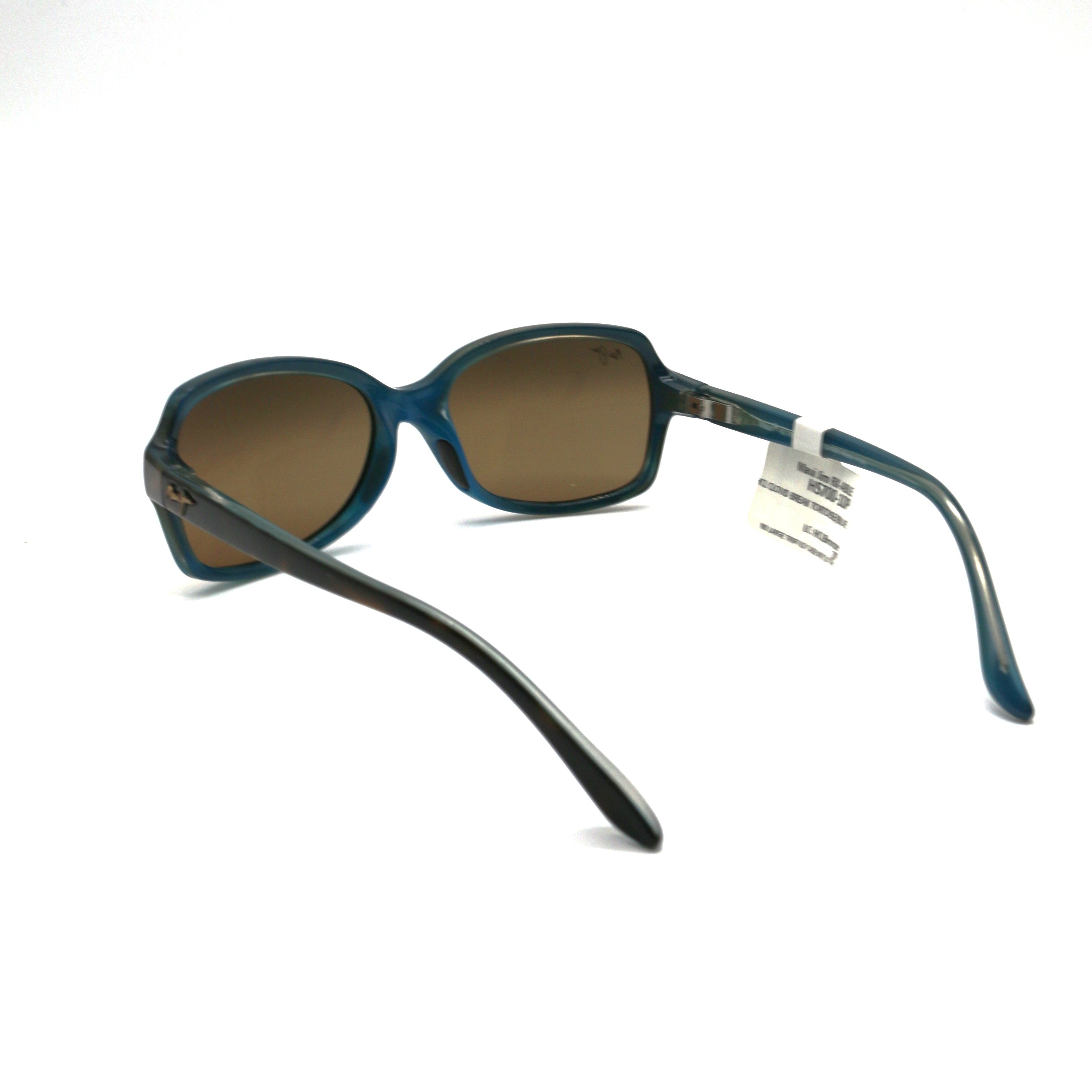 Maui Jim Cloud Break Polarized Sunglasses - TortoiseFrame  with Peacock Blue HCL Lens