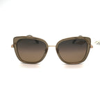 Maui Jim Violet Lake Polarized Sunglasses - Transparent Taupe With Gold / HCL Bronze Lens