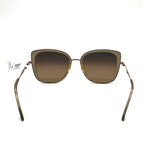 Maui Jim Violet Lake Polarized Sunglasses - Transparent Taupe With Gold / HCL Bronze Lens