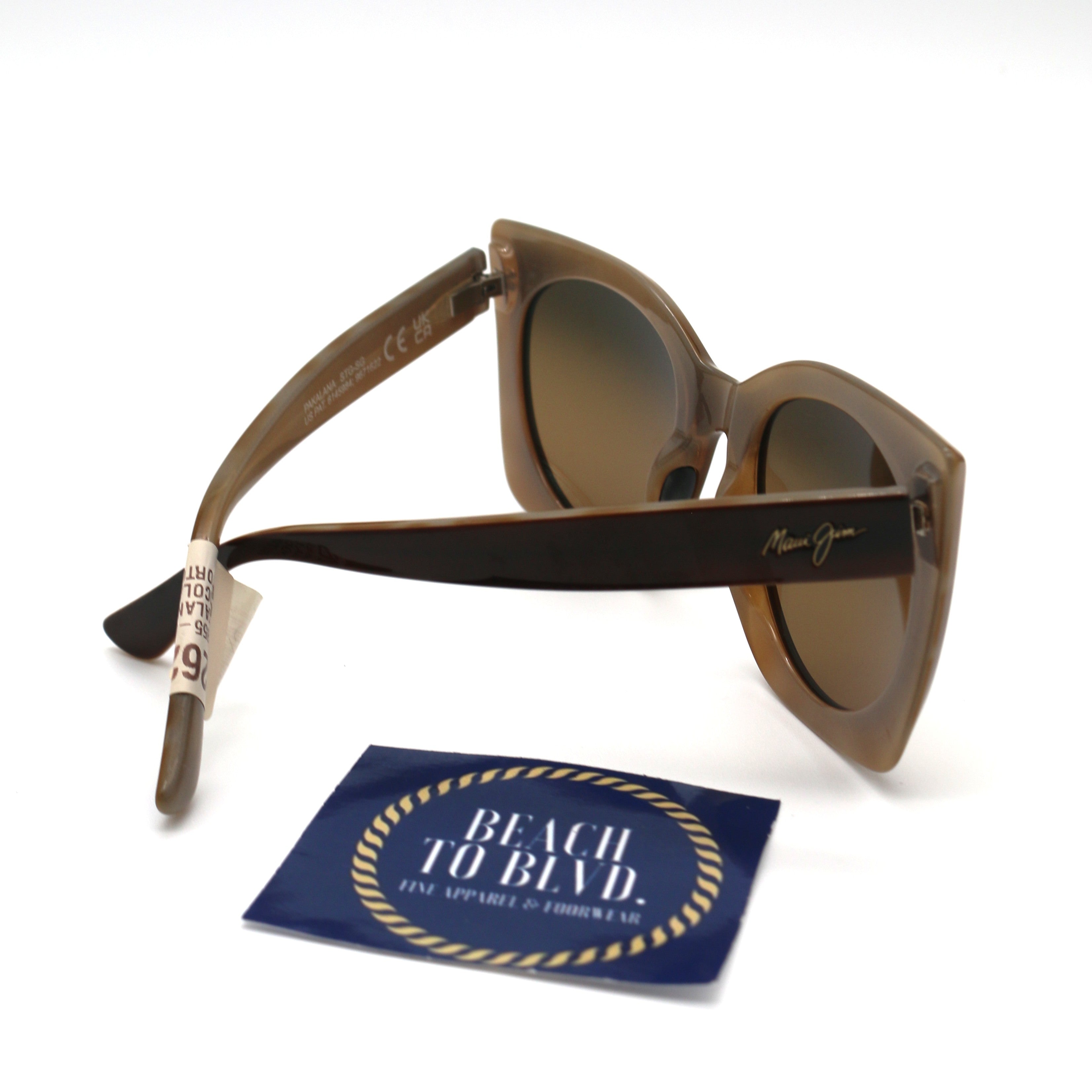 Maui Jim Sunglasses Pakalana - Chocolate W/Tortoise Int Frame - Bronze Lens - BeachToBlvd