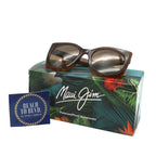 Maui Jim Sunglasses Pakalana - Chocolate W/Tortoise Int Frame - Bronze Lens