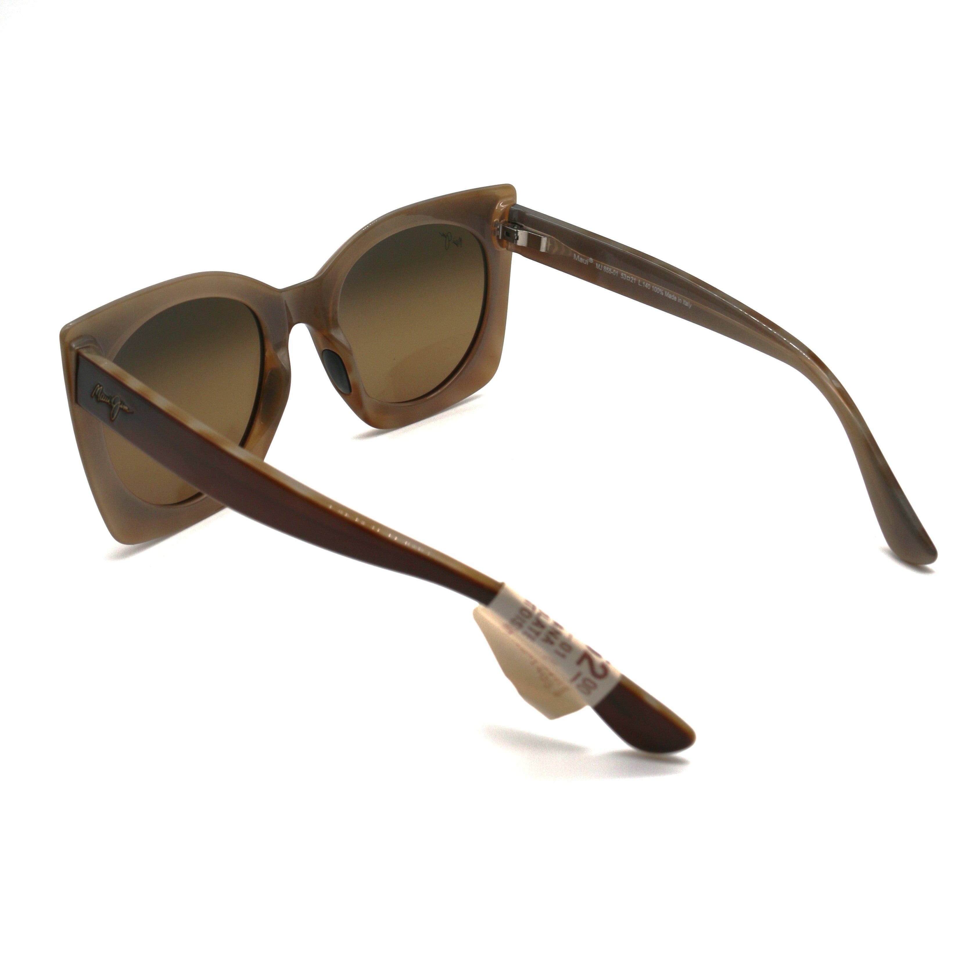 Maui Jim Sunglasses Pakalana - Chocolate W/Tortoise Int Frame - Bronze Lens