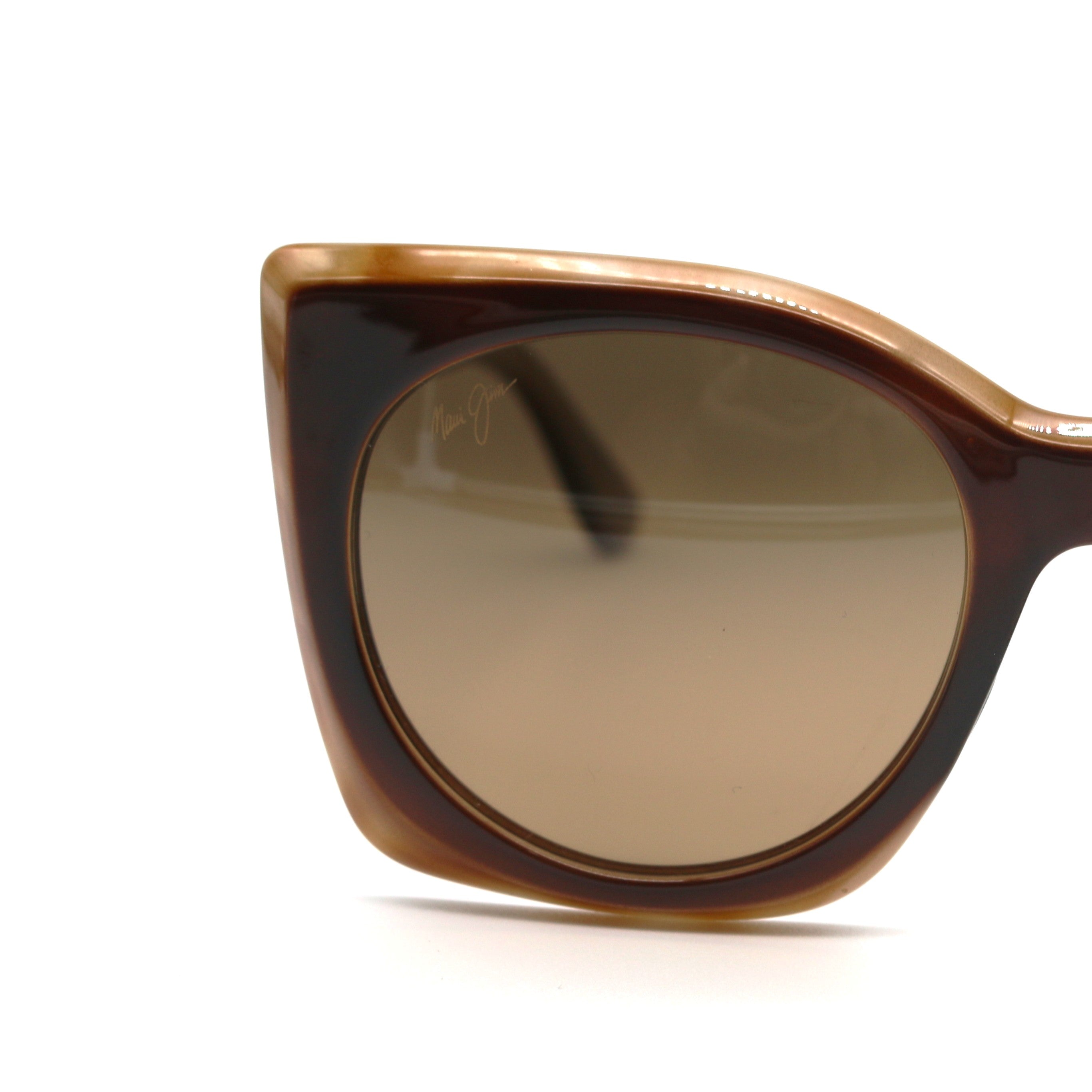 Maui Jim Sunglasses Pakalana - Chocolate W/Tortoise Int Frame - Bronze Lens