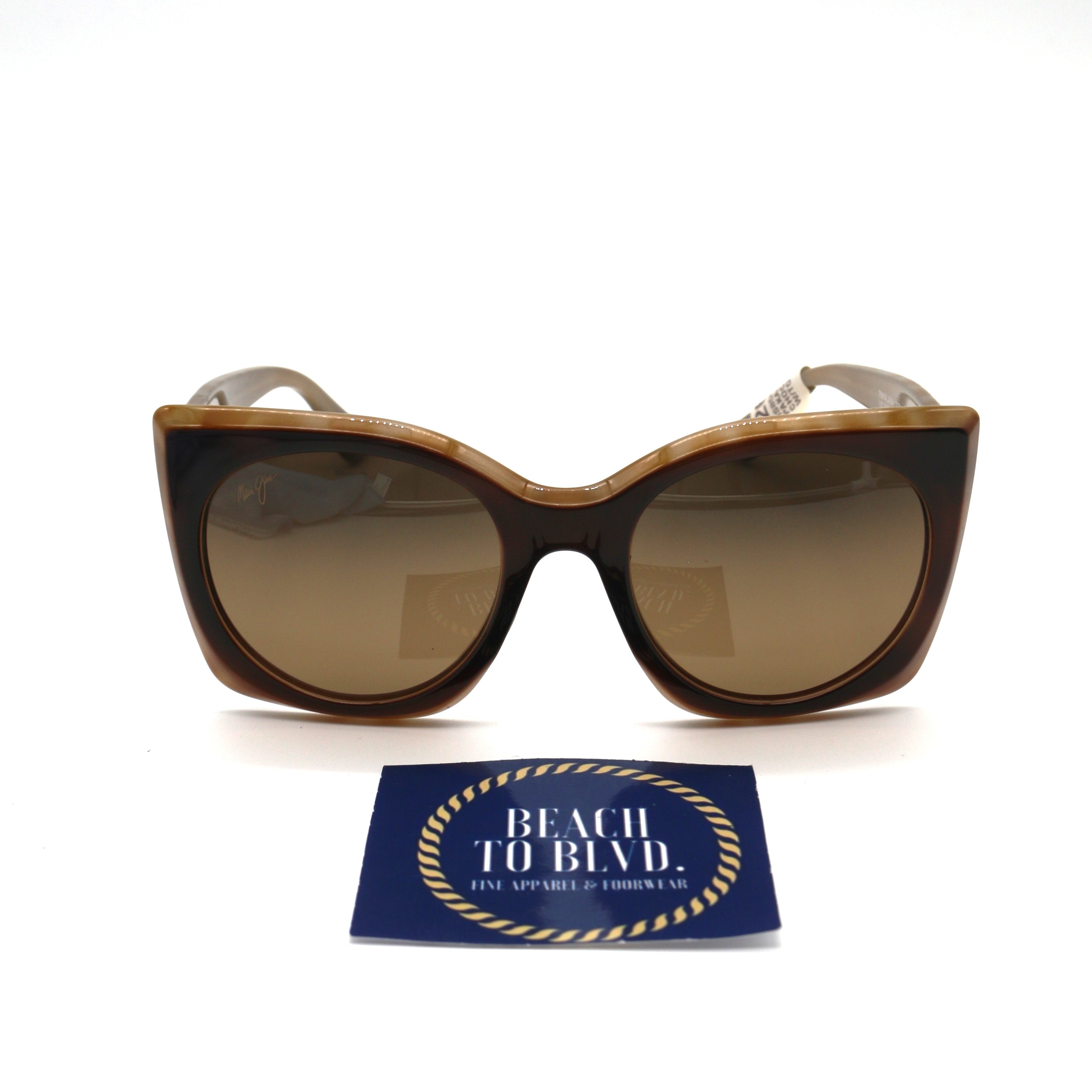 Maui Jim Sunglasses Pakalana - Chocolate W/Tortoise Int Frame - Bronze Lens - BeachToBlvd