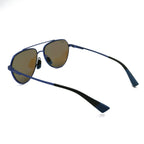 Maui Jim Waiwai Polarized Sunglasses - Matte Transparent Blue / Blue Hawaii
