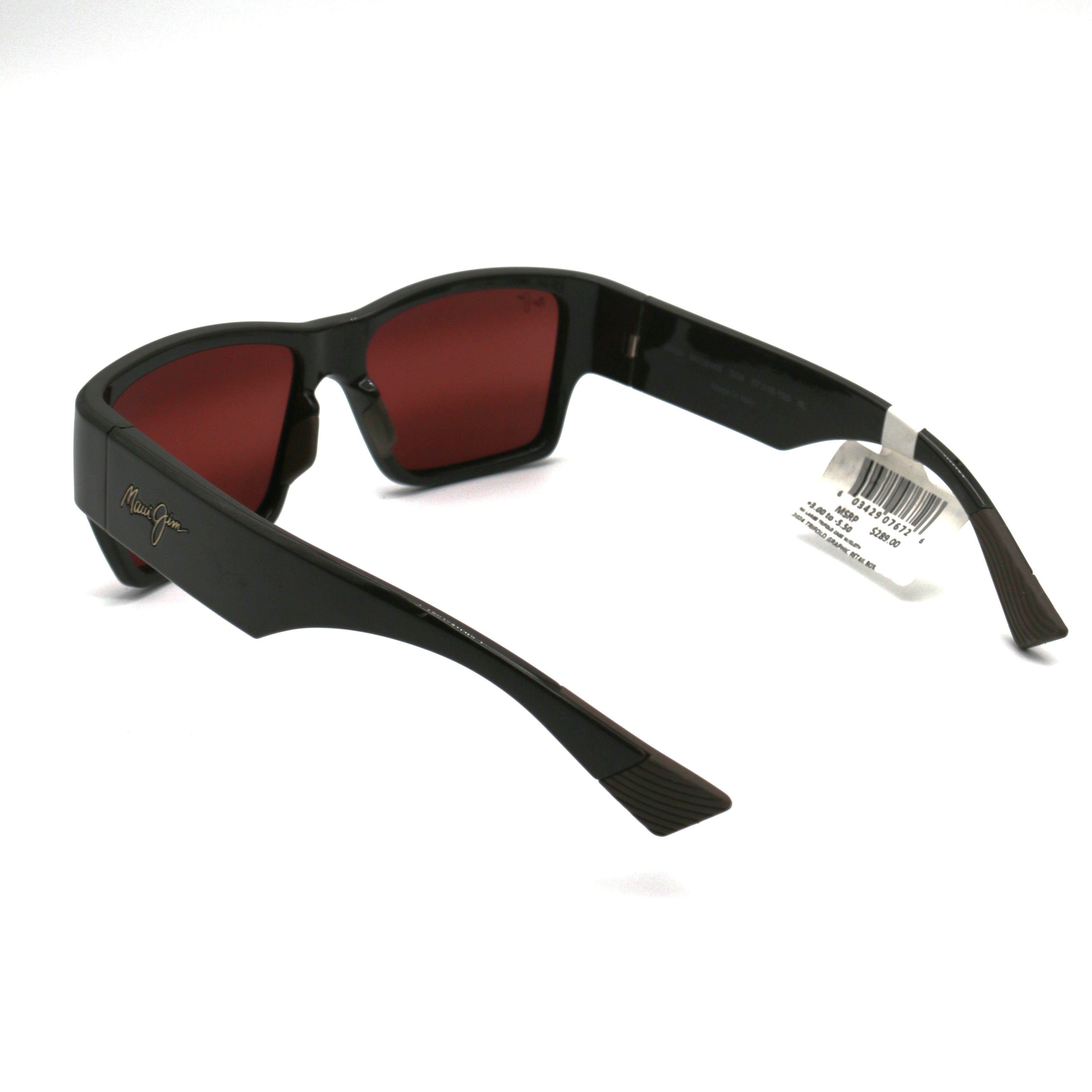 Maui Jim Ka'olu Polarized Sunglasses - Shiny Brown/Maui Rose